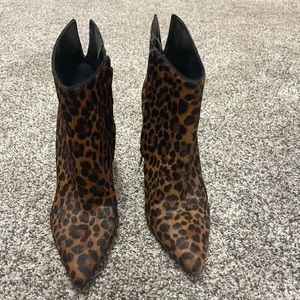 Marc Fisher Leopard Bootie